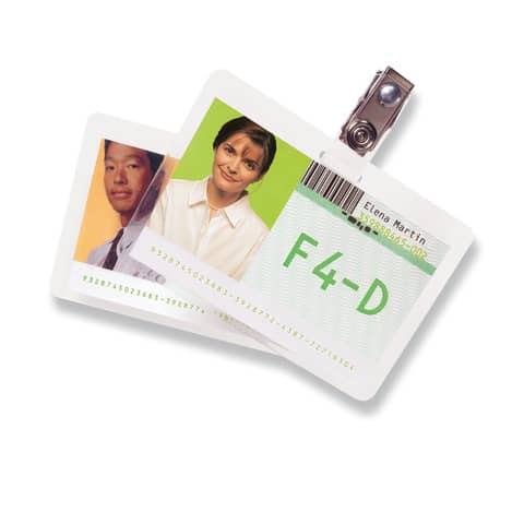 Pouches per plastificatrici a caldo GBC 2x125 µm finitura lucida 6,7x9,9 cm conf. da 100 pz - 3743177